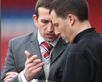 Justin Edinburgh and Michael Stone discuss tactics